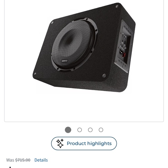 Hertz 10” Subwoofer - Picture 4 of 4